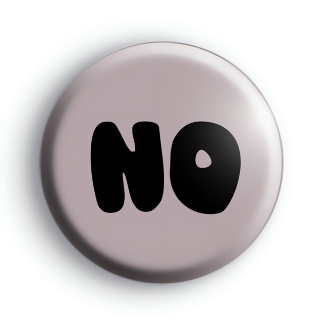 Say No Badge