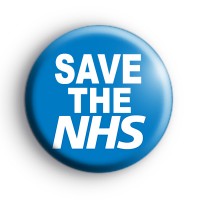 Save The NHS Badge