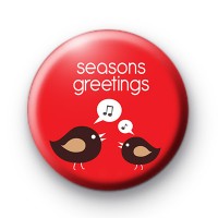 Seasons Greetings Tweet Birds badges