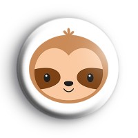 Sloth Face Badge