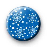 Blue Snowflake Star Badges
