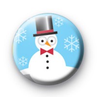 Cute Snowman Badges