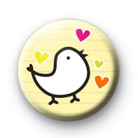 Song Bird Button Badge
