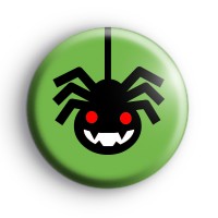 Spooky Red Eyed Spider Badge thumbnail
