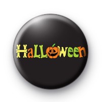Spooky Halloween Letters badge