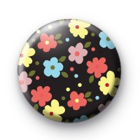 Spring Floral Pattern Badges