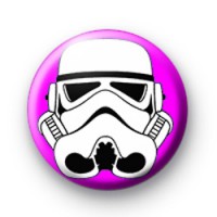 Storm Trooper Pink badge