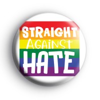 Straight Against Hate Badge