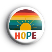 Sunrise Rainbow Hope Badge