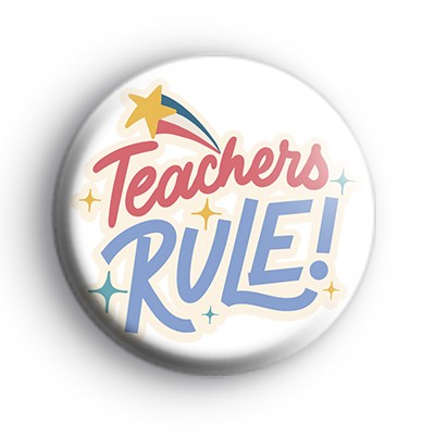 Retro Star Teachers Rule
