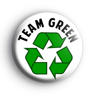 Team Green Recycle Badge