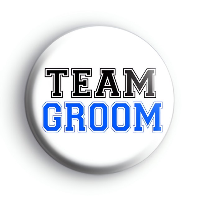 Team Groom Badge