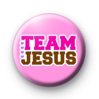 Team Jesus Button Badges