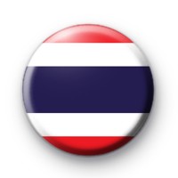 Thai Flag Button Badge