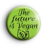 The future is Vegan Badge