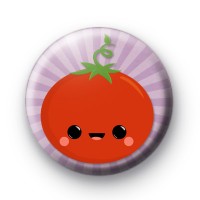 Bright Red Tomato Badge