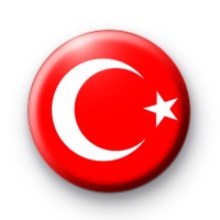 Turkish Flag Badge