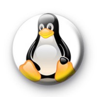 Linux Tux Penguin Badges
