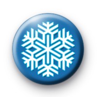 Two Tone Snowflake Badge
