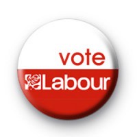 Vote Labour Election Badge