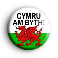 Cymru Am Byth Badge