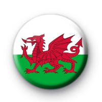 Welsh Wales National Flag Badge
