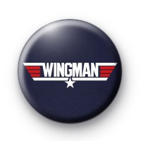 Wingman Top Gun Button Badges