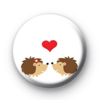 Hedgehog Love Badge