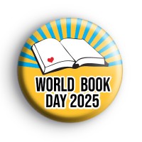 World Book Day 2025 Button Badge