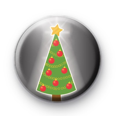 Xmas Tree Bright Star Badge