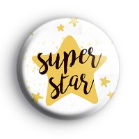 Gold and Black Superstar Badge