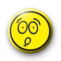 Shocked yellow smiley face badge thumbnail