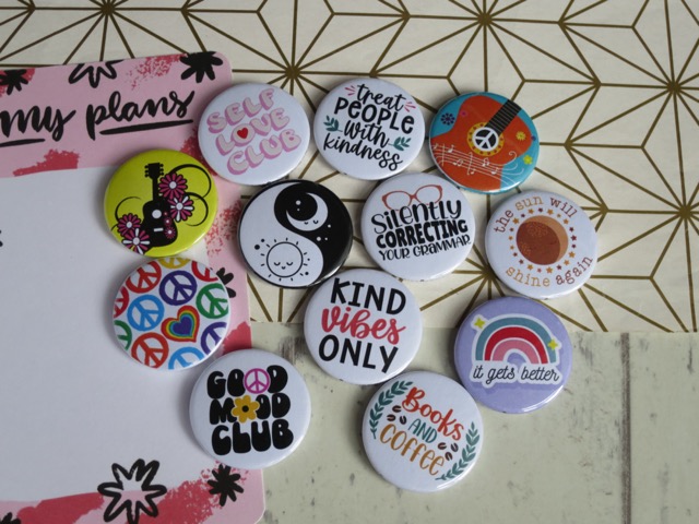 Good vibes badges